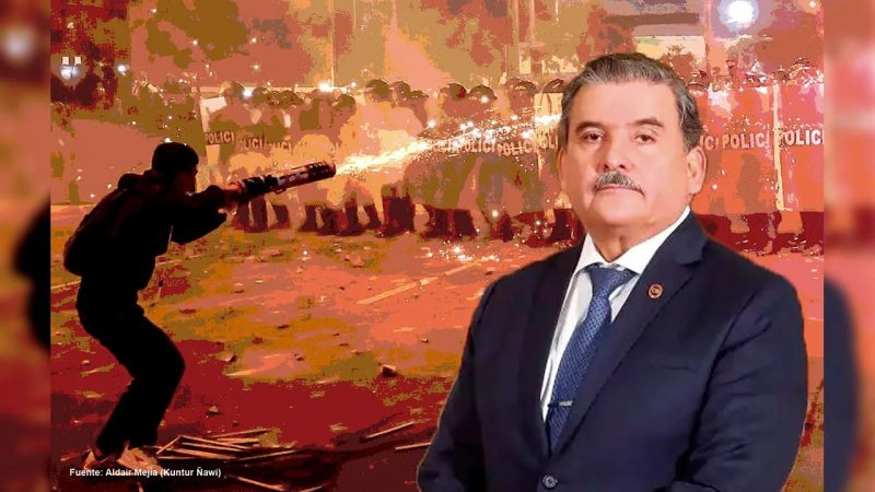 “La Policía es usada como barrera humana” – Prensa arequipena