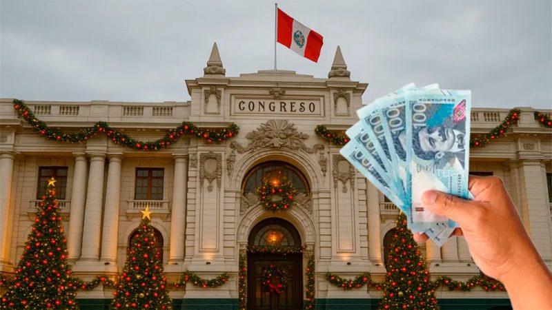 Congresistas recibirán 46 900 en sueldo y tarjeta navideña – Prensa arequipena