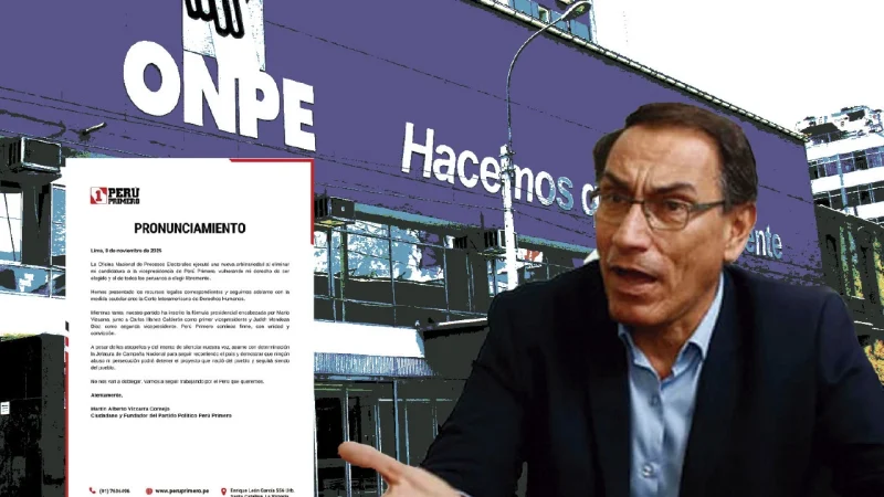 ONPE retira inscripción de Martín Vizcarra – Prensa arequipena