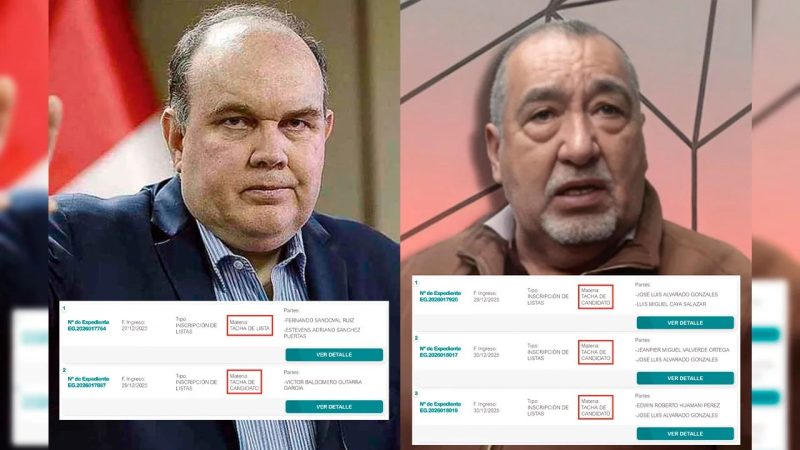 Admiten tachas contra López Aliaga y Mario Vizcarra – Prensa arequipena