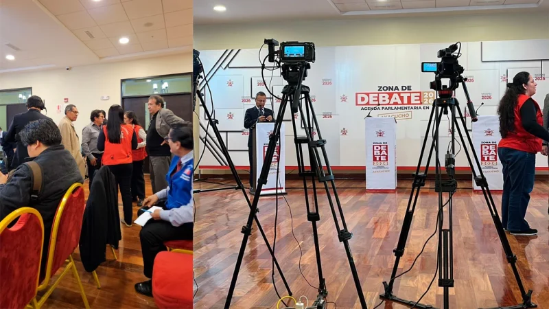 Ausencia de candidatos generó desorganización en debate – Prensa arequipena