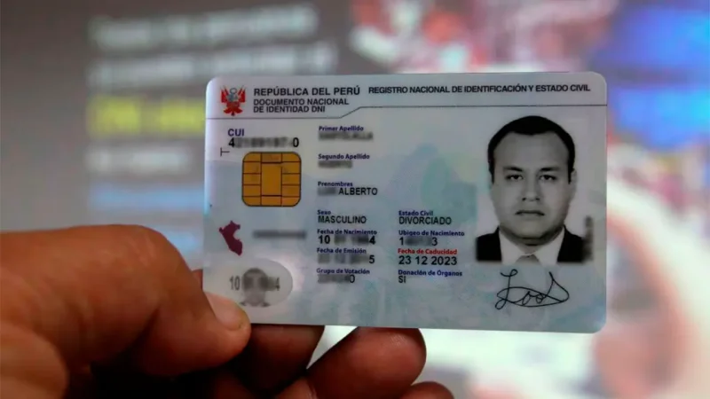 Reniec permitirá tramitar DNI electrónico por internet – Prensa arequipena