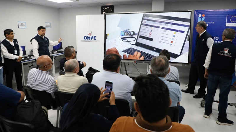 ONPE abre sala para mostrar sistemas informáticos – Prensa arequipena